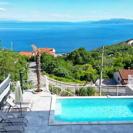 Val - Four Seasons Escape With Sea View And Swimming Pool * 奥帕提亚