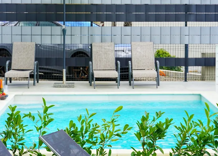 公寓 Val - Four Seasons Escape With Sea View And Swimming Pool